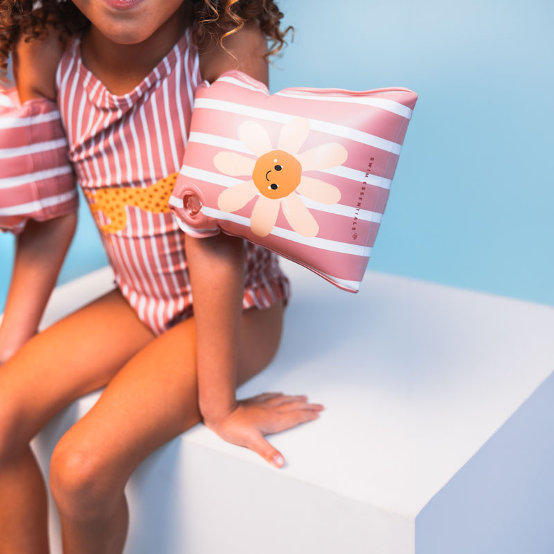 Daisy Flower | Braccioli Rossa/Bianca 2-6 anni-1