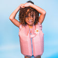 Giubbotto-Salvagente-Daisy-Flower-Rosso/Bianco-swim-essentials-1