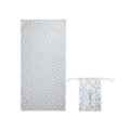 Florish | Asciugamano in Microfibra Verde 180 x 90 cm-1