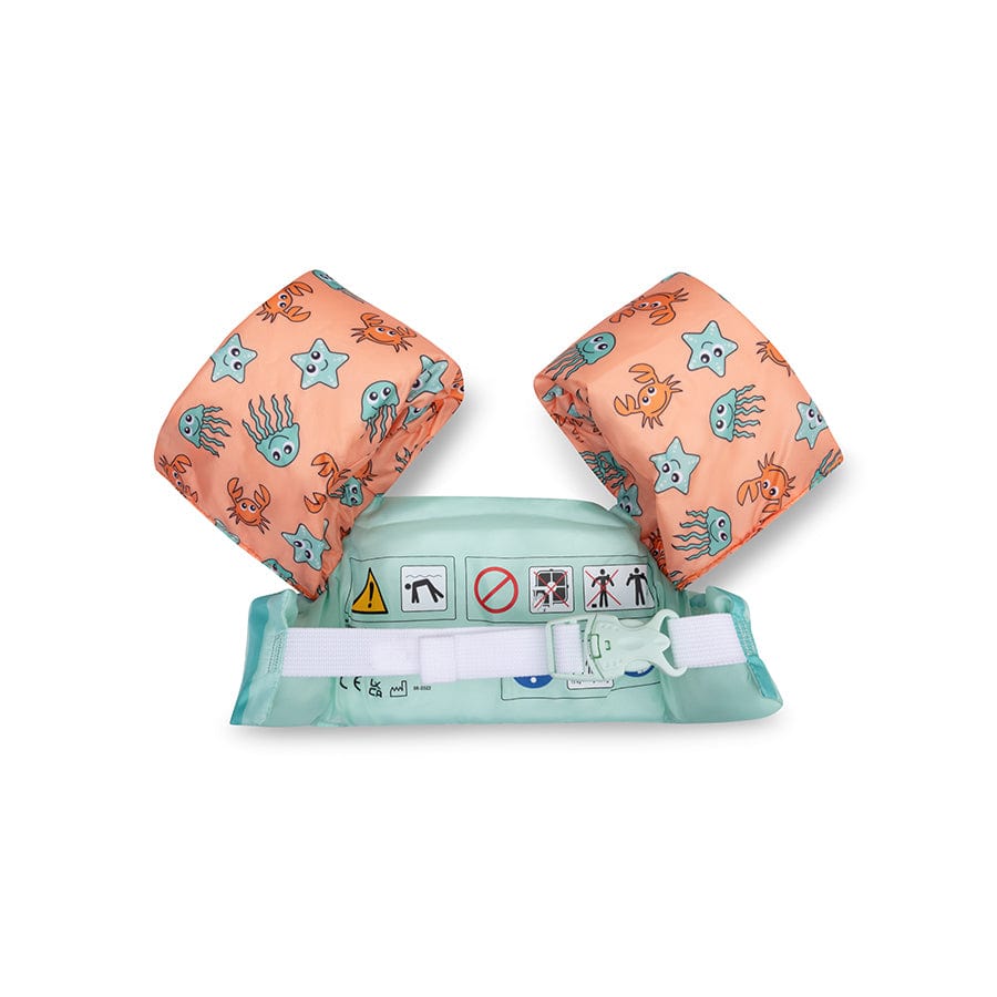 Puddle Jumper_GreenPink_Animaletti_Braccioli cintura_SwimEssentials