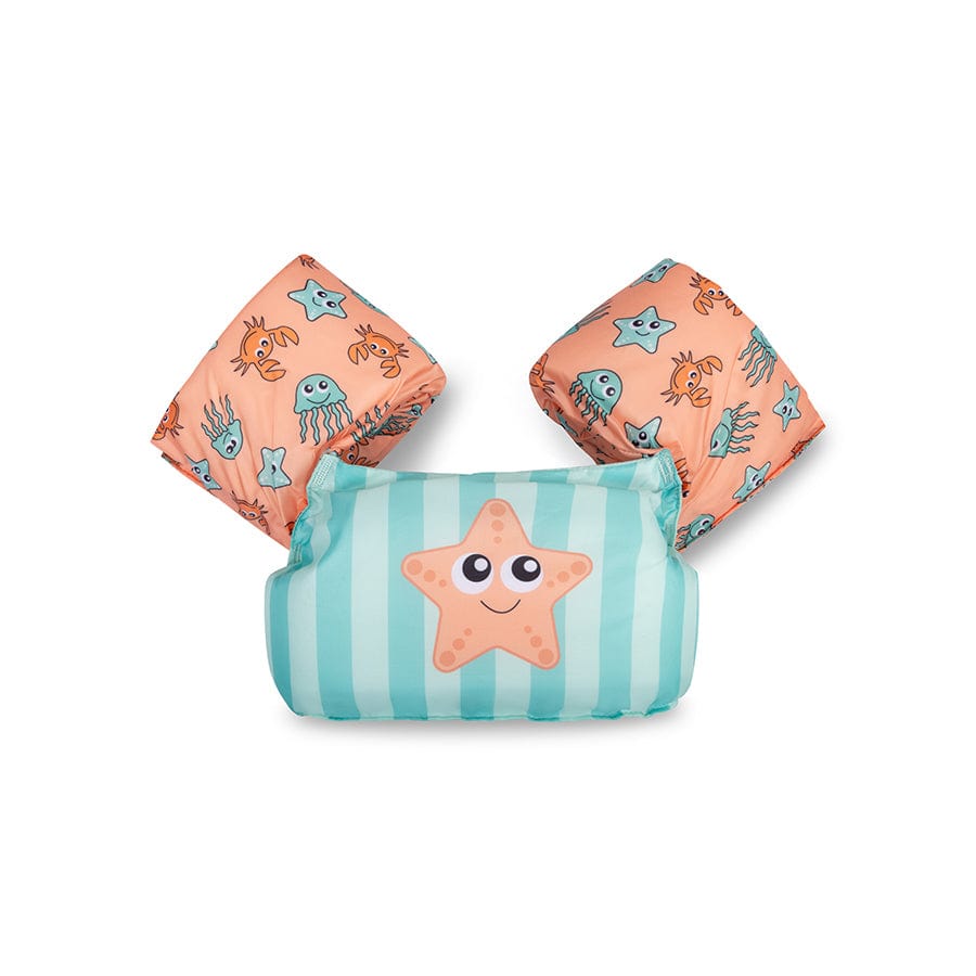 Puddle-Jumper-VerdeRosa-Animaletti-Braccioli-Swimessentials