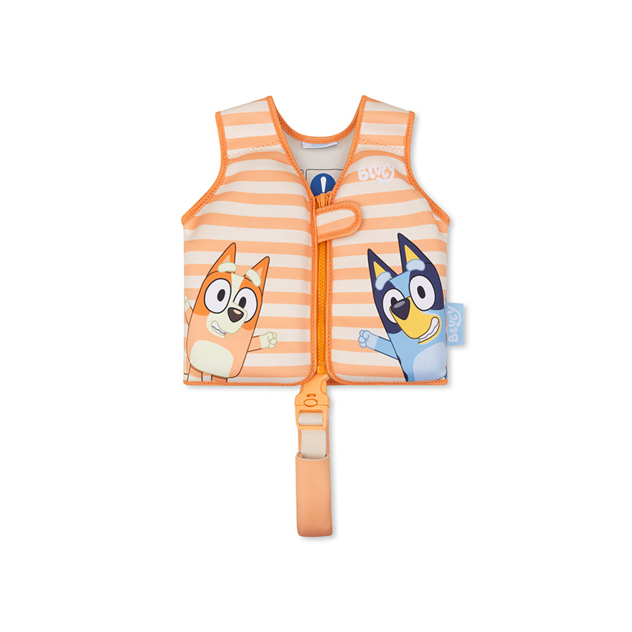 Bluey | Giubbotto Salvagente Arancione 1-2 anni