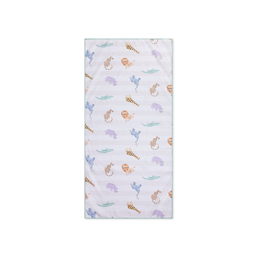 Safari | Asciugamano in microfibra multicolore 135 x 65 cm-4