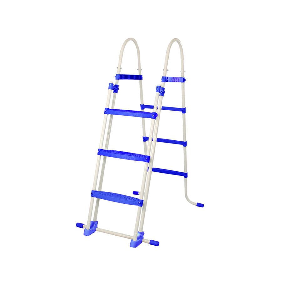 Scaletta per piscina fuori terra Blu scuro 107 cm