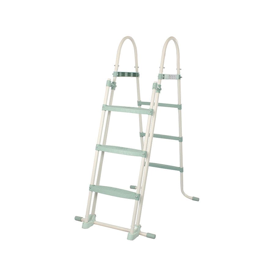Scaletta per piscina fuori terra in plastica verde 107 cm